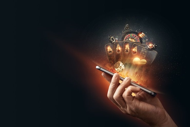 Navigasi aplikasi rajascater dengan tombol jelas